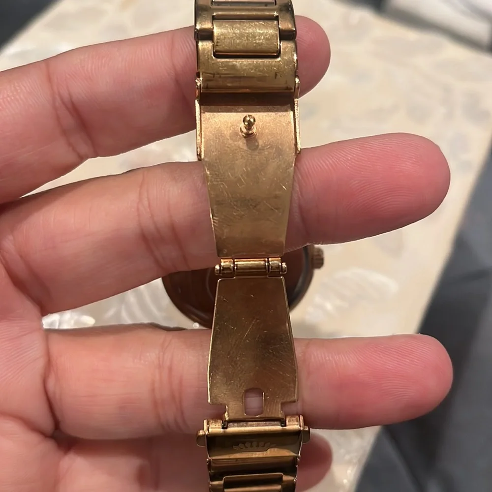 Juicy Couture Luxe Ladies Watch Rose Gold Stone Set
